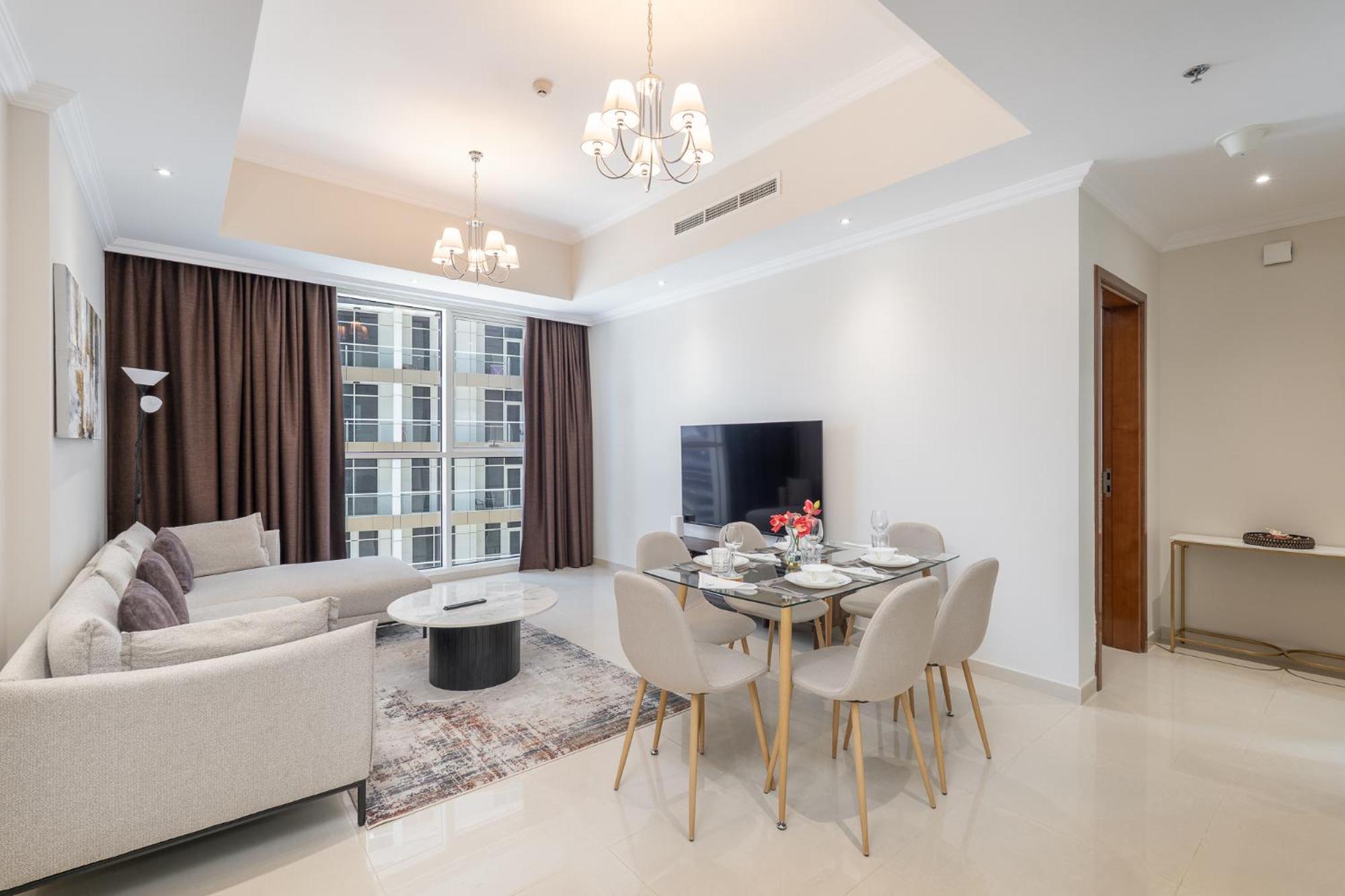 Heaven Crest Vacation Homes Downtown - Studio And 1 Bedroom Suites 2 Minute Walk To Dubai Mall And Burj Khalifa Exteriér fotografie